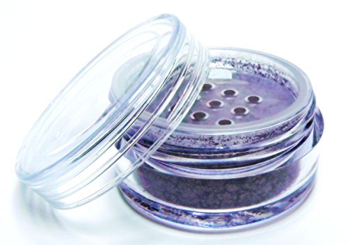 Beautiful Deep Eggplant Purple Blue Single Loose Powder Eyeshadow Powder Pigment; Talc, Paraben & Cruelty Free
