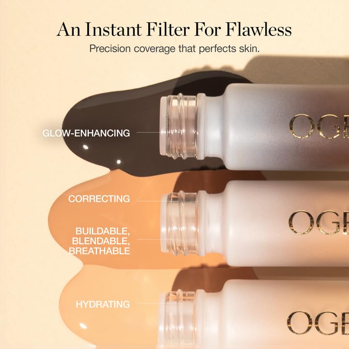 Ogee Complexion Perfecting Under Eye Concealer - Certified Organic Full Coverage Concealer - Buildable Coverage - GINGKO 5.00N - Medium Tan (Neutral Undertones)
