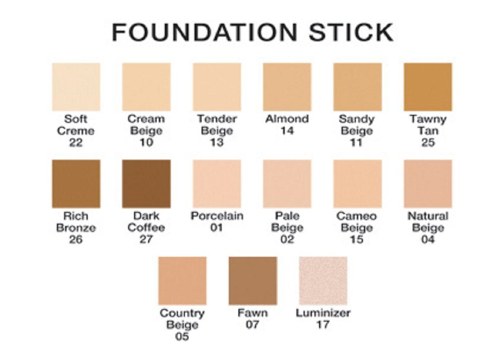 Creamy Conditioning Foundation Stick Buildable Coverage Hypoallergenic (Tender Beige)