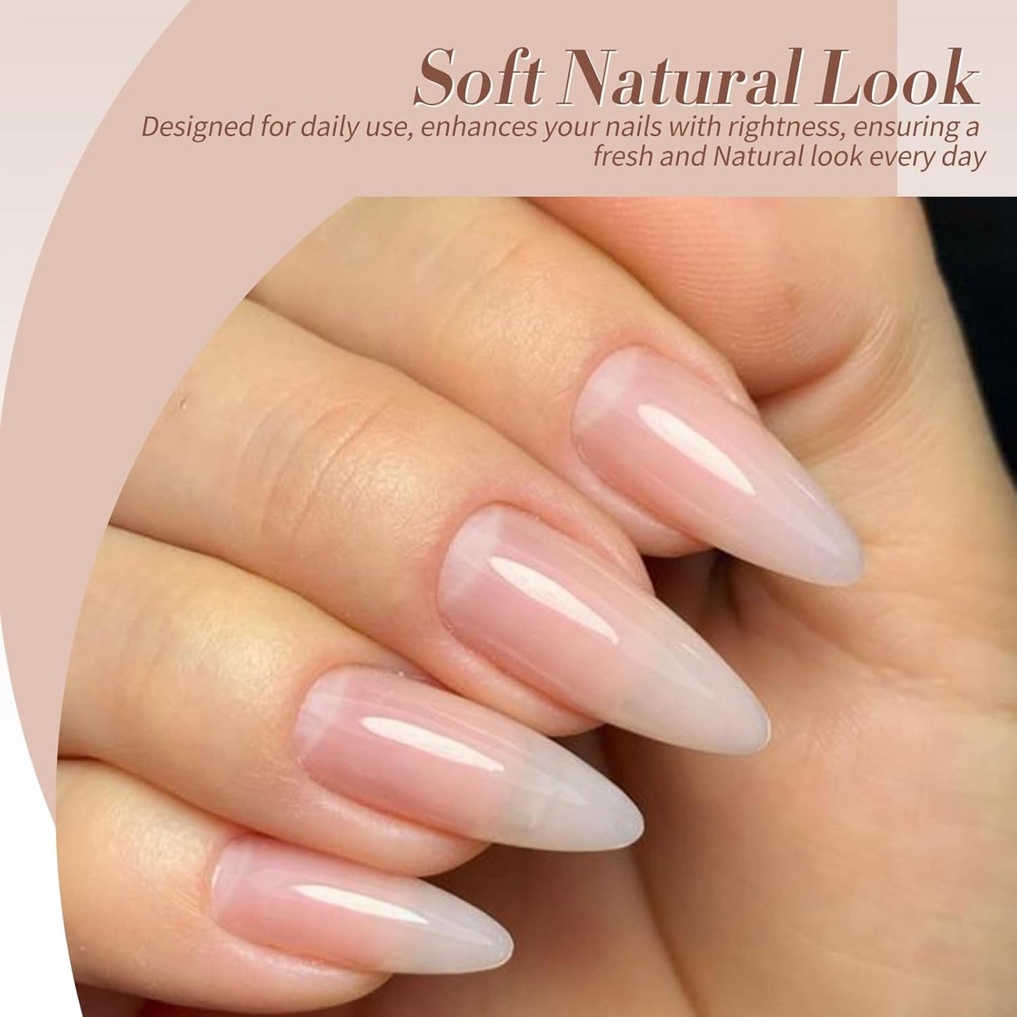 Born Pretty Jelly Gel Nail Polish Fall Winter Brown Nude Dark Wine Red Sheer Gel Nail Polish, Crystal Transparent Gel Polish Nail Art Manicure DIY Salon and Home 7ML 6PCS