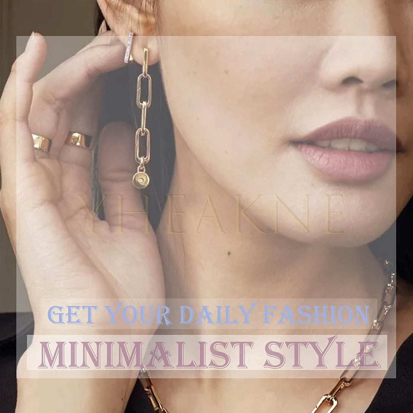 Boho Lock Hoop Earrings Safety Pin Hoop Earrings Gold Lock Huggies Hoop Earrings Personlized Padlock Earrings Jewelry for Women and Girls