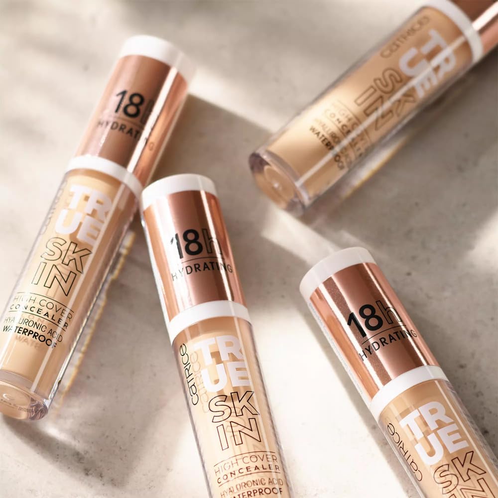 Catrice | True Skin High Cover Concealer (039 | Warm Olive) | Waterproof & Lightweight for Soft Matte Look | With Hyaluronic Acid & Lasts Up to 18 Hours | Vegan, Cruelty Free