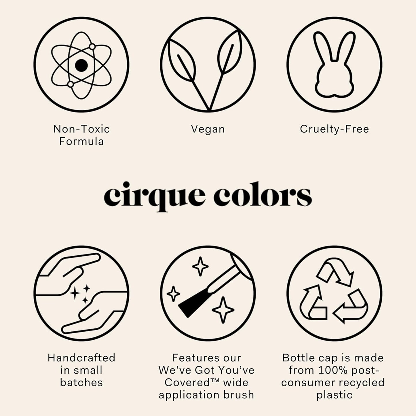 Cirque Colors Oracle - Navy Blue Magnetic Nail Polish - 0.37 Fl Oz (11 mL) - Vegan & Cruelty-Free