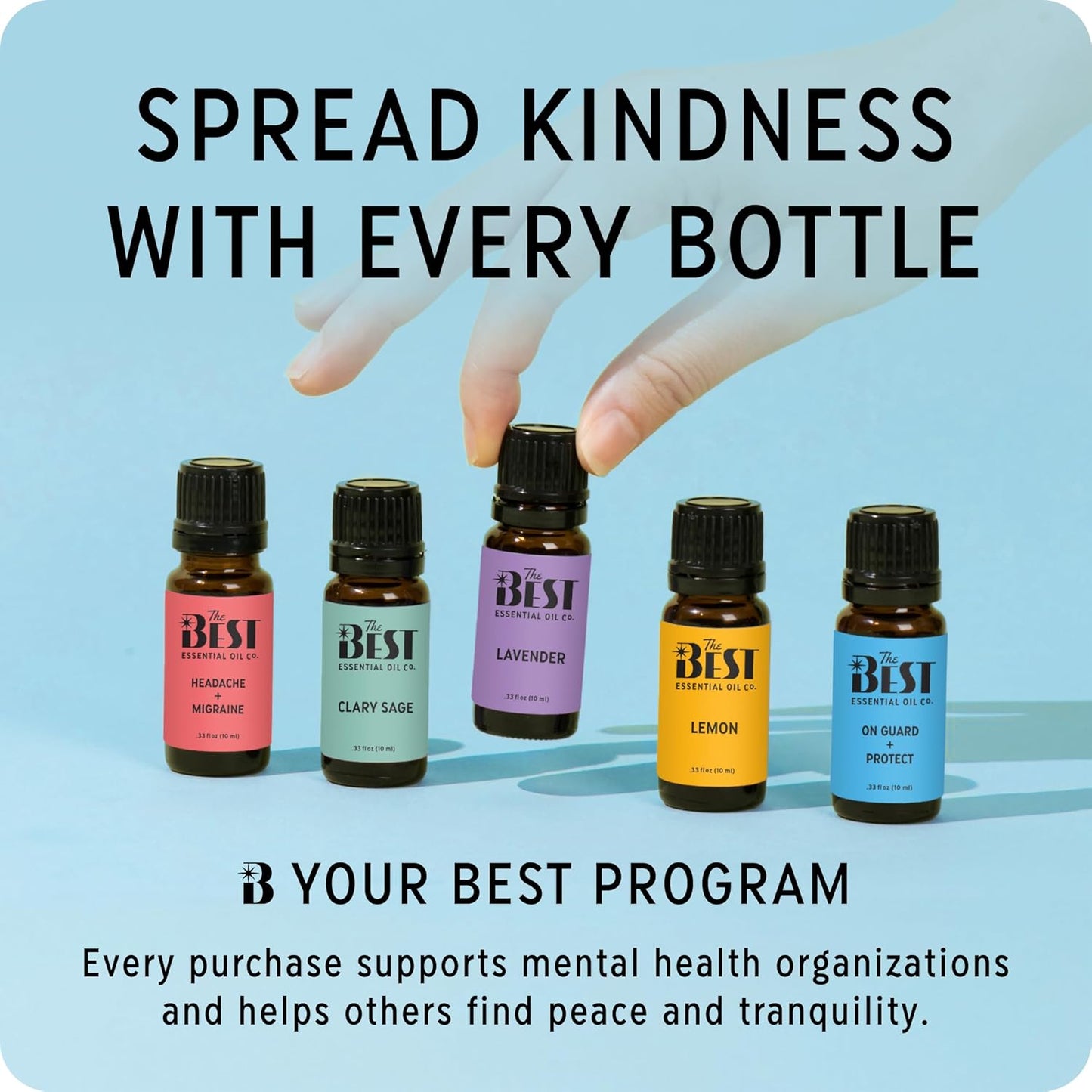 The Best Orange + Spice Essential Oil Roll-On Blend- Premium Grade- Pre-Diluted in Coconut Oil- Ready to Use- 10 ml (.33 fl oz)