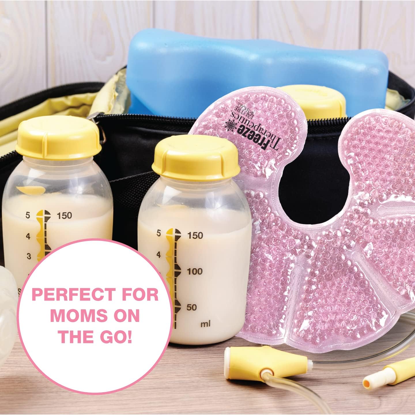 USA Merchant | Hot/Cold Plush Breast Gel Bead Packs by L'AUTRE PEAU Set of 2 Relief for Breastfeeding, Nursing Pain, Mastitis, Engorgement, Swelling, Plugged Ducts | Boost Milk Let-Down & Production