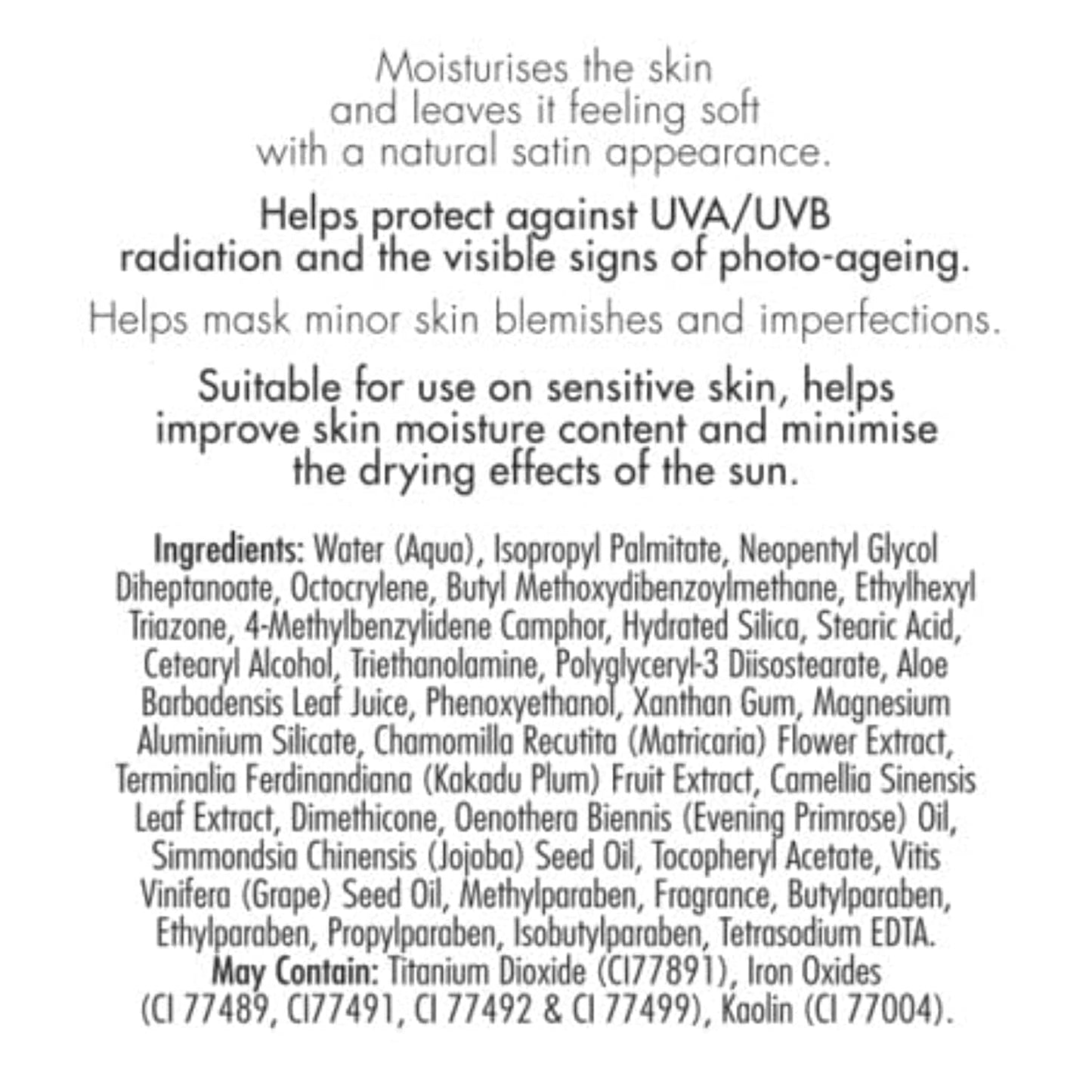 Sun Zapper BB Cream Tinted Moisturiser SPF 50+ Aloe Vera, Kakadu Plum, Jojoba, Vitamin E 50mL 1.69oz (Medium/Dark) Moisturizer Made in Australia