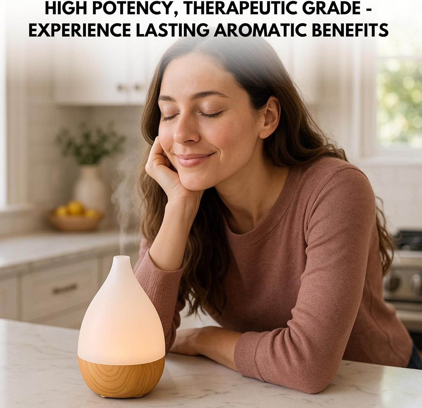 Best of Nature Memory Essential Oil Blend – 100% Pure for Diffuser, Aromatherapy & Focus – Herbal, Refreshing Scent with Lavender, Rosemary, Cypress & Clary Sage