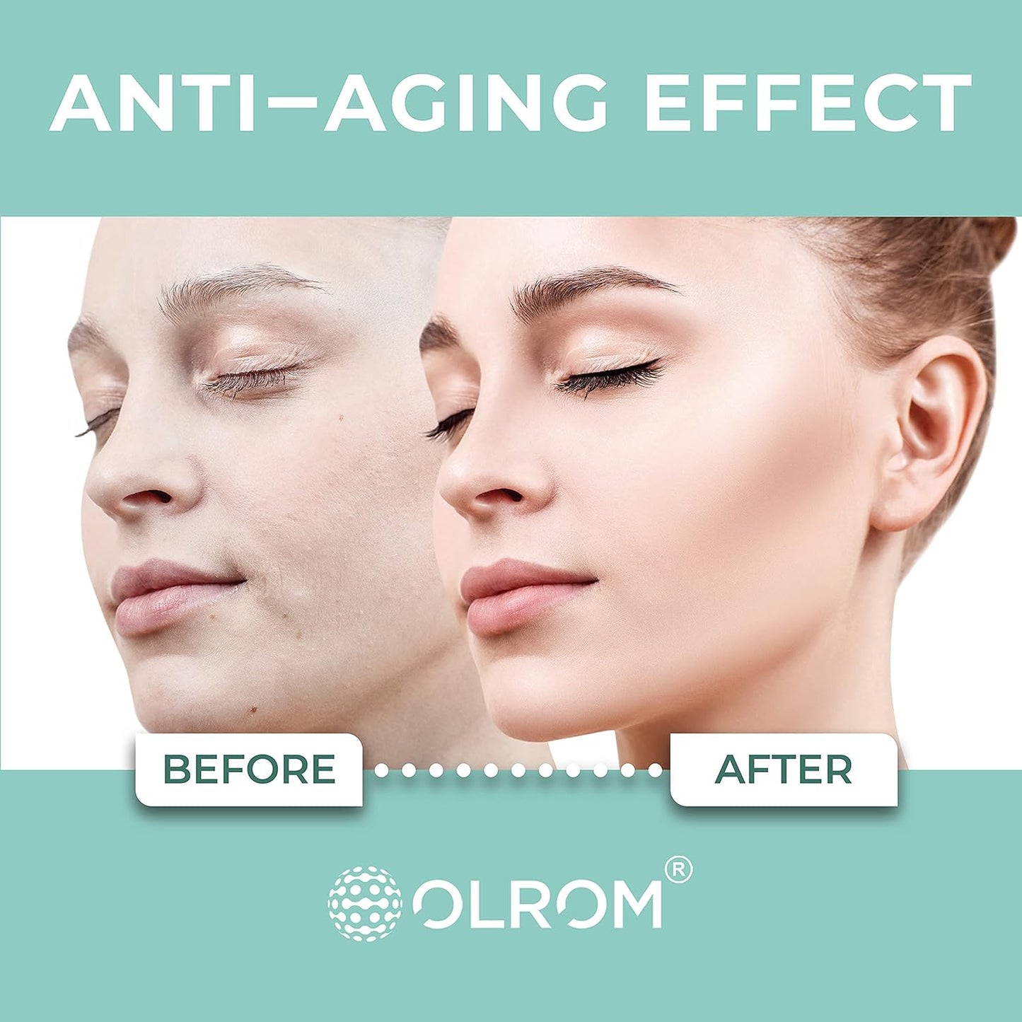 Collagen-Enriched Eye Mask - 16 pairs with 24k Gold, Dead Sea Minerals, Coconut Milk Protein and Aloe Vera under eye patches - Hydrating Hyaluronic Acid for Dark Circles & Puffiness - by Olrom