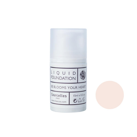 [Courcelles] Liquid Foundation 15ml (0.507oz) [K-Beauty] Made in Korea (NO.110-Pink Beige)