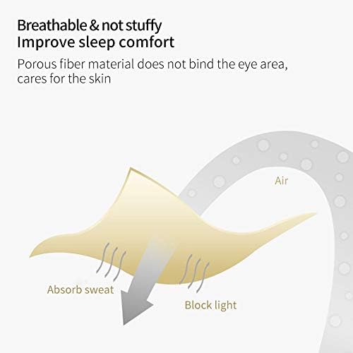 PERFECTSIGHT Bunny Eye Masks, Cute Plush Sleep Eye Cover Lightweight Adjustable Eyeshade Faux Fur Mask Cover for Women Men Sleep Travel Nap, Pink Nose