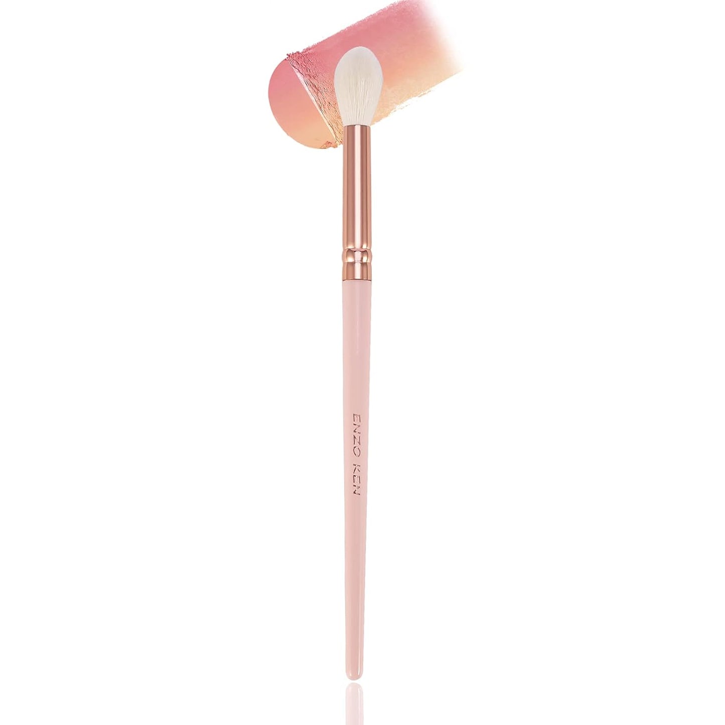 Natural Goat Hair Eyeshadow Brush, Large Blending Eye Shadow Brush, Eye Shadow Blending Brushes, Small Nose Contour Brushes, Single Natural Hair Makeup Brush, Smudge Brushes