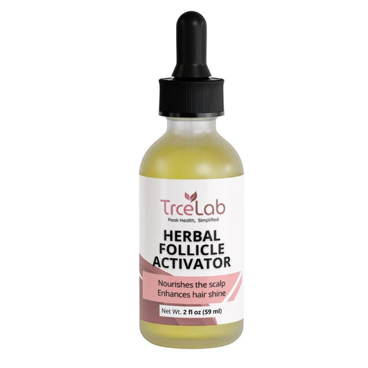 Herbal Follicle Stimulator – Botanical Scalp Serum with Rosemary & Ginger | Nourishing Hair & Scalp Treatment, 2 fl oz