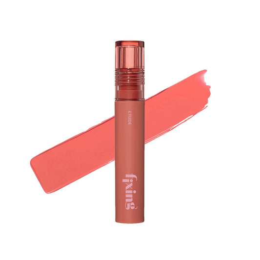 ETUDE Fixing Tint #13 Melange Rose (4g) | Long Lasting High Pigmented Liquid Lipstick | Waterproof Lightweight Matte Finish Lip Stain | Full Coverage | Korean Makeup, Kbeauty