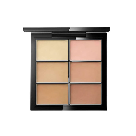 Concealer Palette 6 Shades Makeup Contour Palette Facial Camouflage Contour Full Coverage Foundation Cream Beauty Make up Concealer Kit (6 colors)