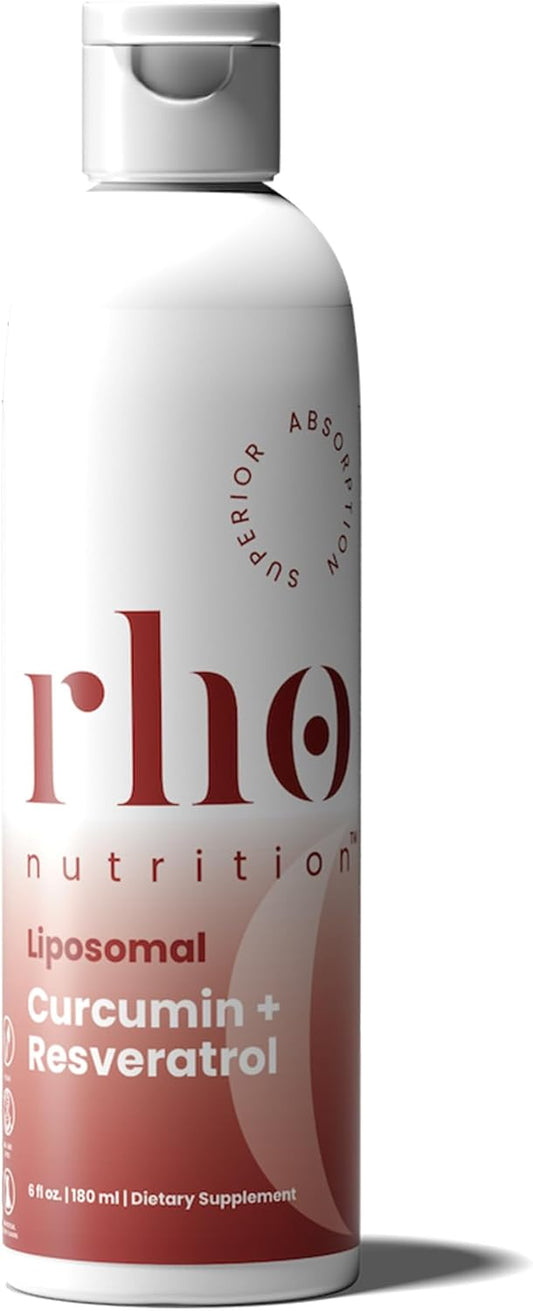 Liposomal Curcumin + Resveratrol (1 Pack) – Ultra High Absorption Liquid Curcumin Supplement – Promotes Joint Comfort, Mobility, Cellular Health and Overall Well-Being