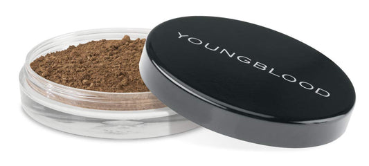 Youngblood Clean Luxury Cosmetics Natural Loose Mineral Foundation, Hazelnut | Loose Face Powder Foundation Mineral Illuminating Full Coverage Oil Control Matte Lasting | Vegan, Cruelty Free