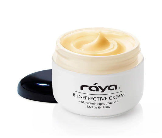 Raya SPA Bio-Effective Night Cream | Deep Recovery Anti-Aging Facial Moisturizer | Firming & Wrinkle Repair | Overnight Face Care for Tone Reviving & Beauty Sleep | Non-Oily Renewing Cream