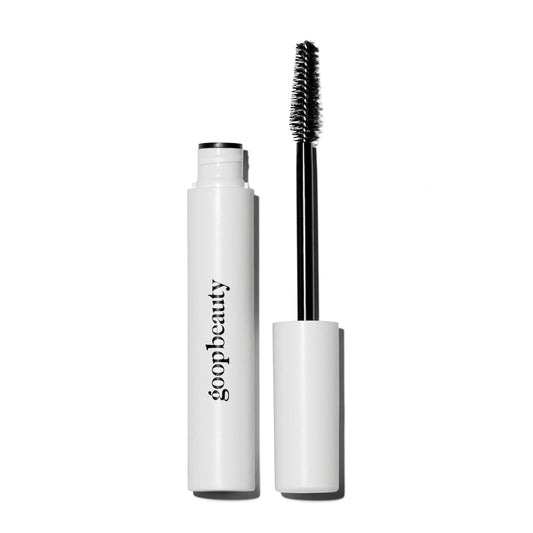 goop Beauty Featherlash Lifting Serum Mascara | Volumizing & Lengthening Mascara with Nourishing, Clean Ingredients | 0.15 fl oz