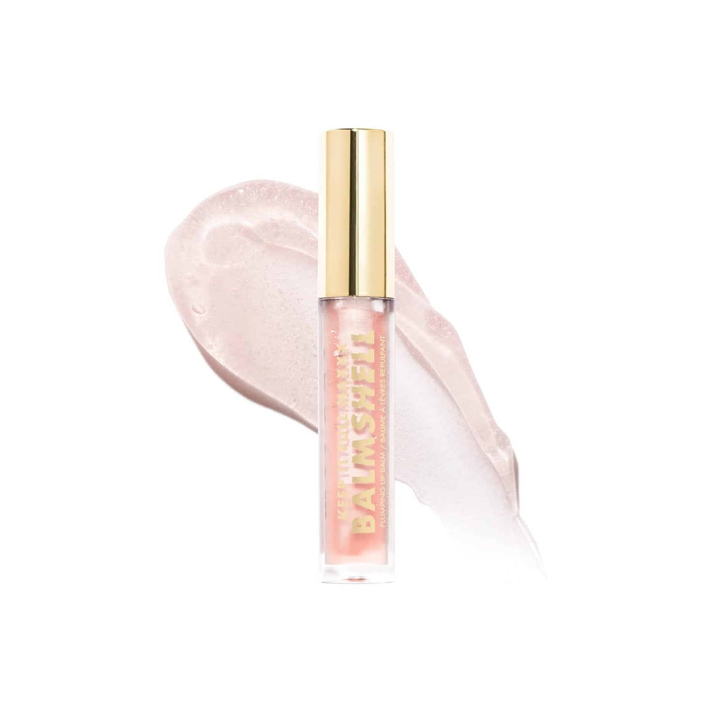 Milani Lip Balm, Keep It Full Maxxx Balmshell Lip Plumper with Jojoba Oil, Avocado Oil & Vitamin E for Hydrated, Full, Pillowy Lips (0.15 Fl. Oz.)