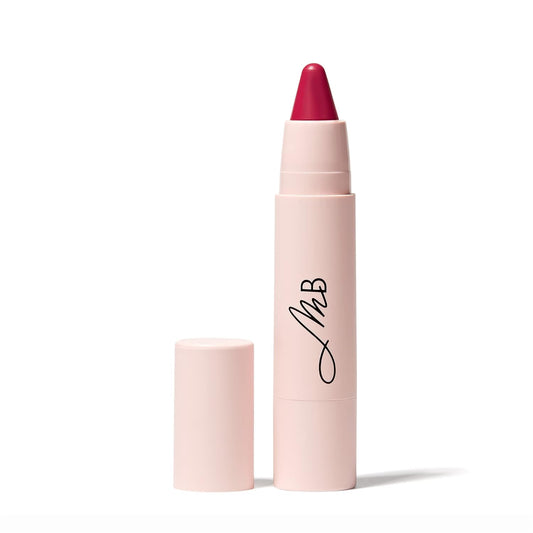 Monika Blunder Beauty Kissen Lush Lipstick Crayon - Constance (Fucshia/Berry) Clean Beauty, Cruelty-Free, Vegan