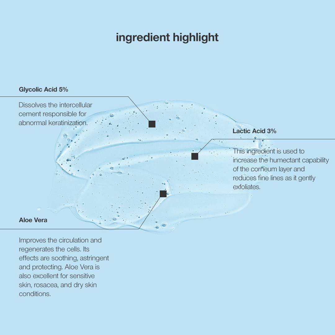 CONTROL CORRECTIVE Smoothing Repair Gel, 1.7 Oz - Anti-Aging Gel, Combination Of Glycolic & Lactic Acids, Maintains Skin Clarity, Reducing Fine Lines & Wrinkles, Exfoliation, Adds Luminosity, Balances