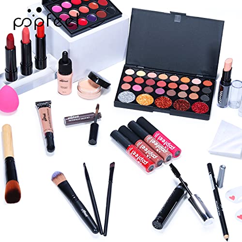 Makeup Sets For Women Brush Sets(Eyeshadow,Primer,Concealer,lipstick,lipgloss,Eyeliner,Eyebrow,Makeup brushe,Mascara &more) (27 sets A)