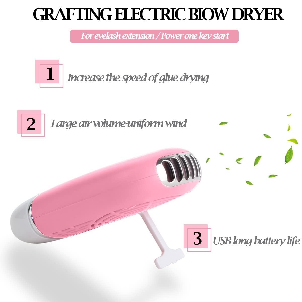 267 PCS Eyelash Extension Supplies Lash Extension Kit USB Air Conditioning Blower,Silicone Pad,Under Eye Gel Pads,Mini Makeup Mirror,Tapes,Tweezers,Glue Rings,Eyelash Brushes,Mini Applicator