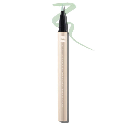 MAKE Beauty Liquid Line Waterproof Liquid Eyeliner Pen. Smudge-Proof Felt Tip for Precise Application of Lines, Wings, and Graphics. Long Lasting Eye Liner - Shade, Planetary