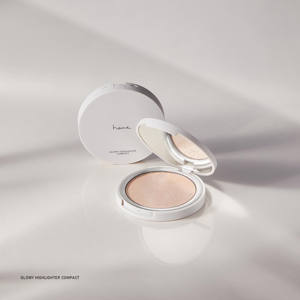 heme Glowy Highlighter Compact 5.5g (03 Dawn Gold)