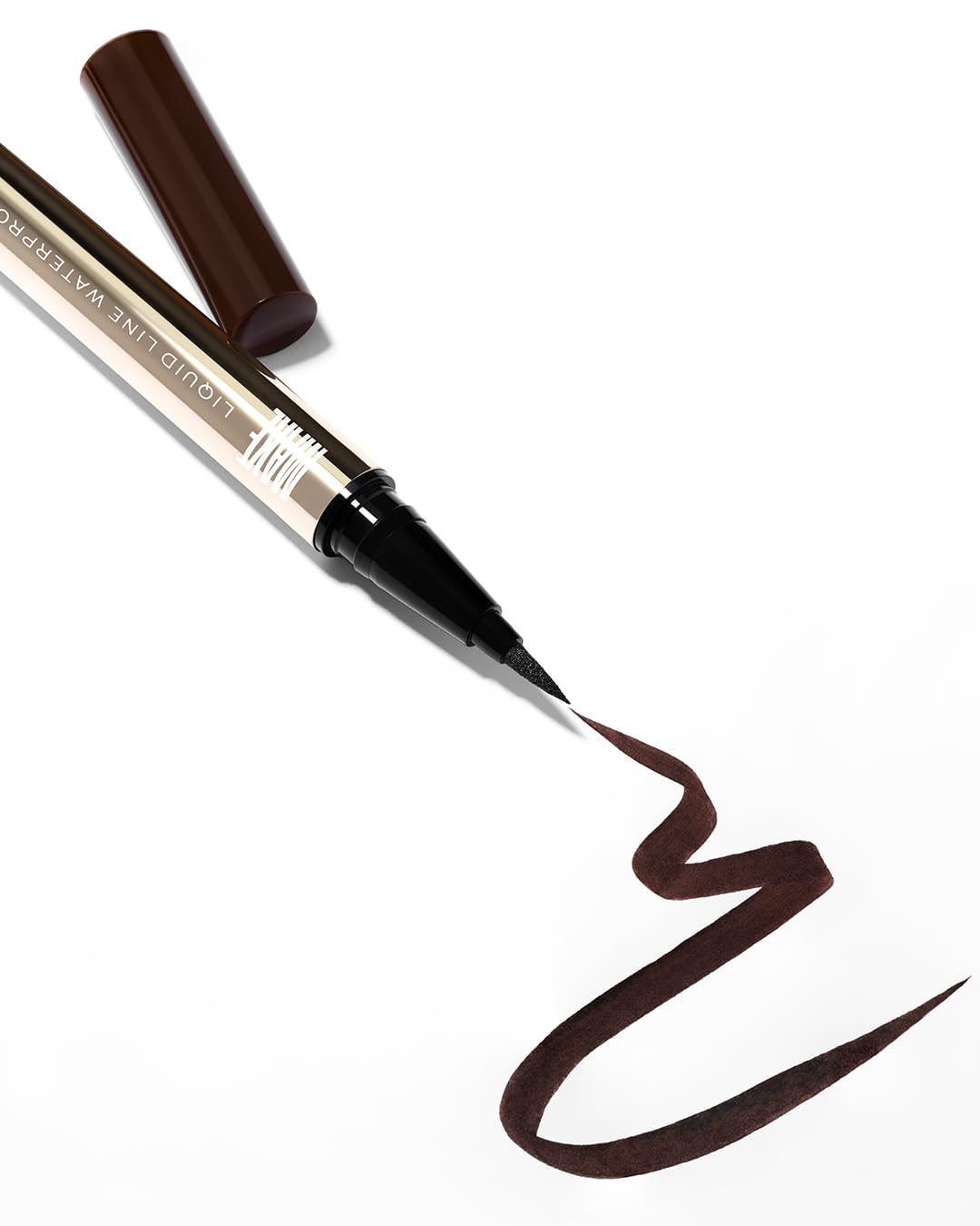 MAKE Beauty Smudge-Proof Felt Tip for Precise Application of Lines, Wings, and Graphics. Long Lasting Eye Liner, Liquid Line Waterproof Felt Tip Eyeliner- Substellar