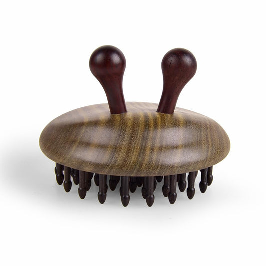Massage Hair Comb Hair Brush Round Shape (Snail)