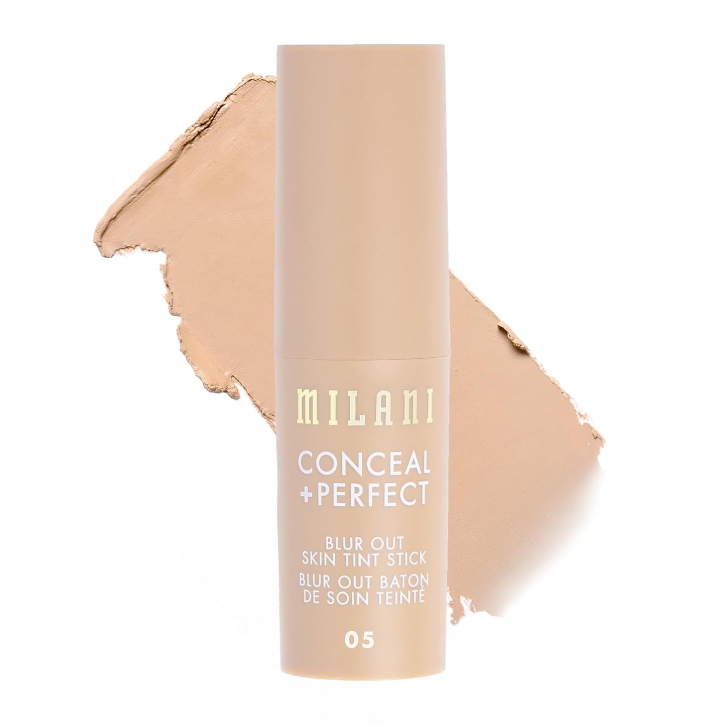 Milani Conceal + Perfect - Skin Tint Stick, Blur Out Tinted Moisturizer Makeup, Shade 005