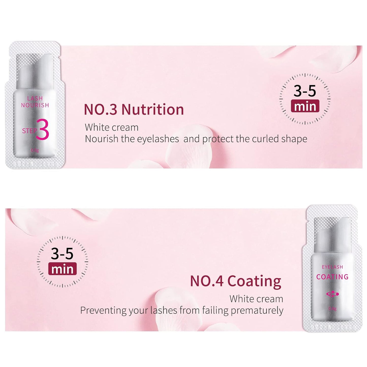 2025 Upgraded Fast Perm Lash Lift Kit Eyelash Perm Kit Eyelash Coating Lotion (Quantity: 10 Packs)