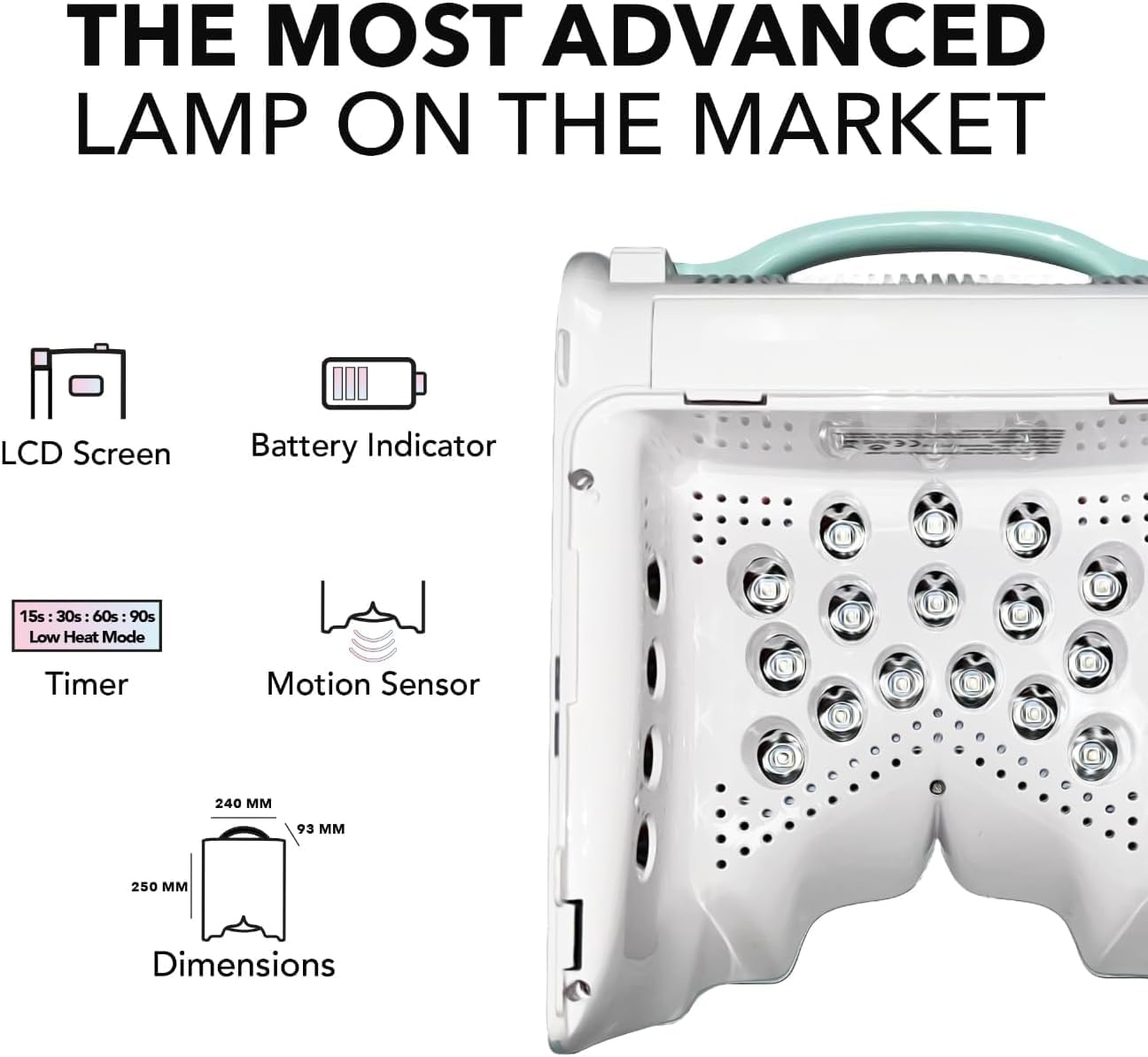 KIARA SKY LED Light Lamp | Beyond Pro | Cordless LED LAMP | Pink, ‎1 Count