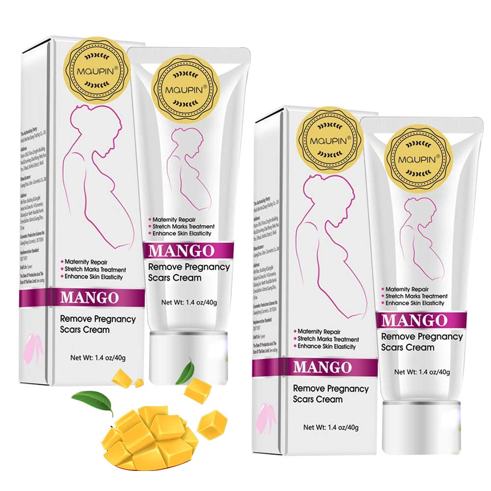 RtopR Mango Stretch Marks and Scar Cream -Stretch Marks and Scar Removal Cream for Pregnancy - Best Body Moisturizer-80g