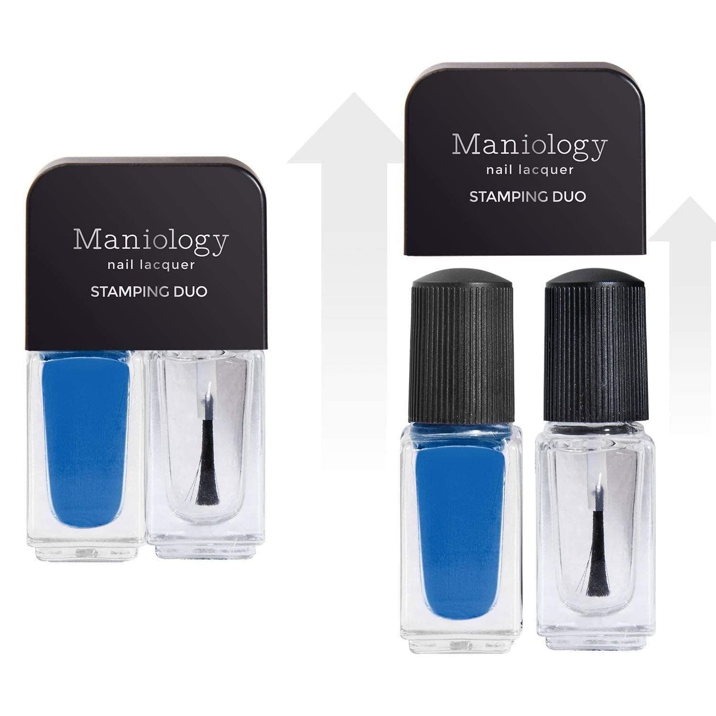 Maniology Simply Classic Nail Stamping Starter Kit | Timeless Nail Art, Elegant Patterns DIY Manicure – Includes Stamping Plate, Polish, Top Coat, Stamper & Scraper Card