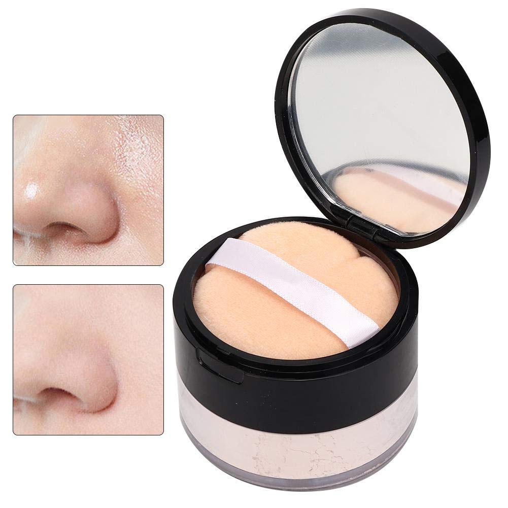 Sonew Makeup Finish Loose Powder, Oil Control ing Moisturizing Makeup Setting Powder for Face, Hair - 15g (07#)