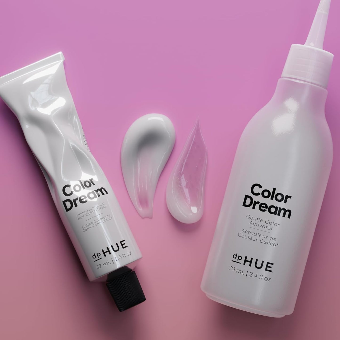 dpHUE Color Dream, Cool Blonde - Ammonia-Free, Demi-Permanent Hair Color - Lasts 16 Washes - Boosts Shine - Paraben & Sulfate Free, Leaping Bunny Certified