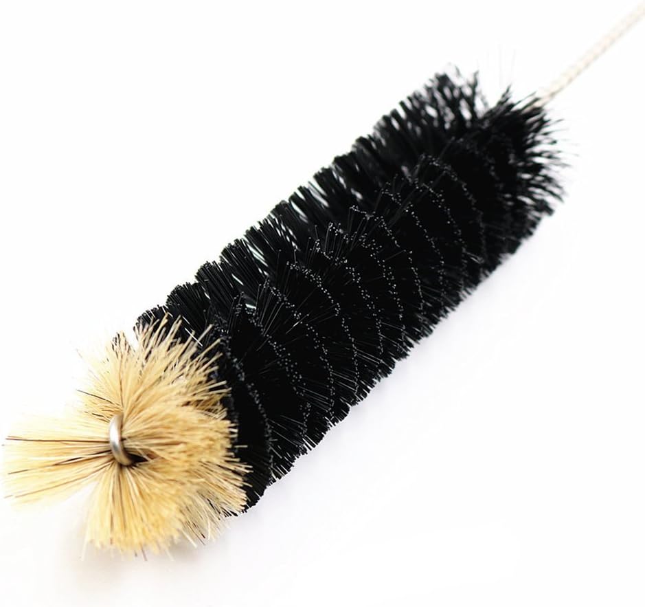 Long Handles Bottle Brush Set, 2 Pack Bendable Cleaning Scrubbing Brush, for Bottles, Cups, Sinks and More