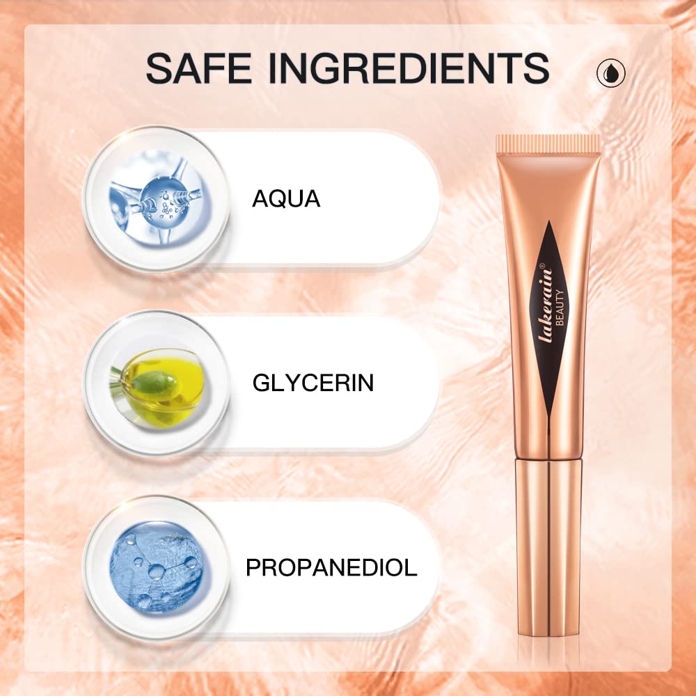 Go Ho Liquid Blush Beauty Wand,Soft Cream Blush Makeup,Liquid Face Blush Stick Contouring with Cushion Applicator,Easy to Blend & Long Lasting & Smooth Natural Dewy Finish,02 Happy Rose Blush