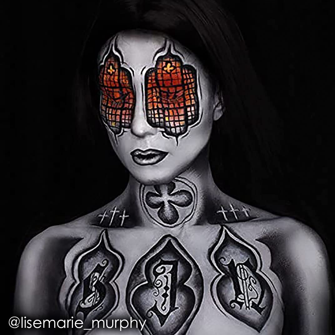 Mehron Makeup CreamBlend Stick | Face Paint, Body Paint, & Foundation Cream Makeup | Body Paint Stick .75 oz (21 g) (Light Grey)