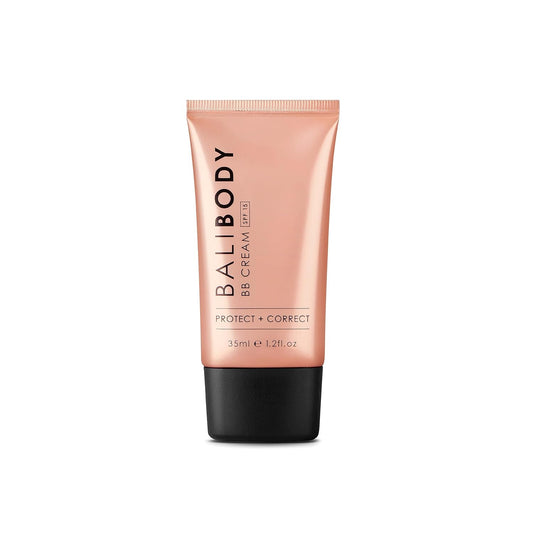 BALI BODY BB Cream SPF15 - Natural Shade | Tinted Sheer Face Cream with Hyaluronic Acid & Marine Collagen | Paraben Free, For All Skin Types | Vegan, Cruelty Free Australian Made (35 ml/1.2 fl oz)