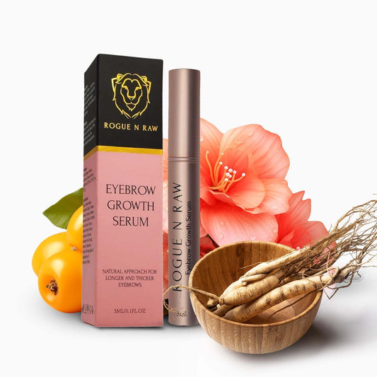 Eyebrow Growth Serum – 3ml Natural Ingredients Eyebrow Serum to Grow Thicker Brows, Eyebrow and Eyelash Enhancing Serum