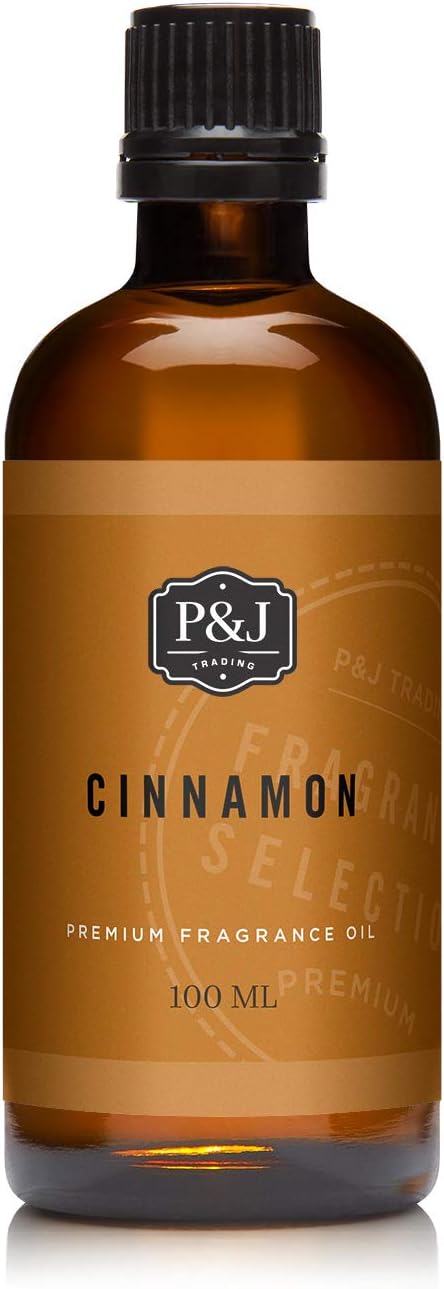 P&J Trading - Cinnamon Scented Oil 100ml - Fragrance Oil for Candle Making, Soap Making, Diffuser Oil