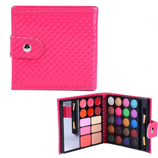 Professional All In One Makeup Kit Colorful 20 Eyeshadow, 6 Lip Glosses 3 Blushers 2 Powder 1 Concealer 1 Mirror 1 Brush, Long Lasting Beauty Full Makeup Set, Present Gifts for Girls Women