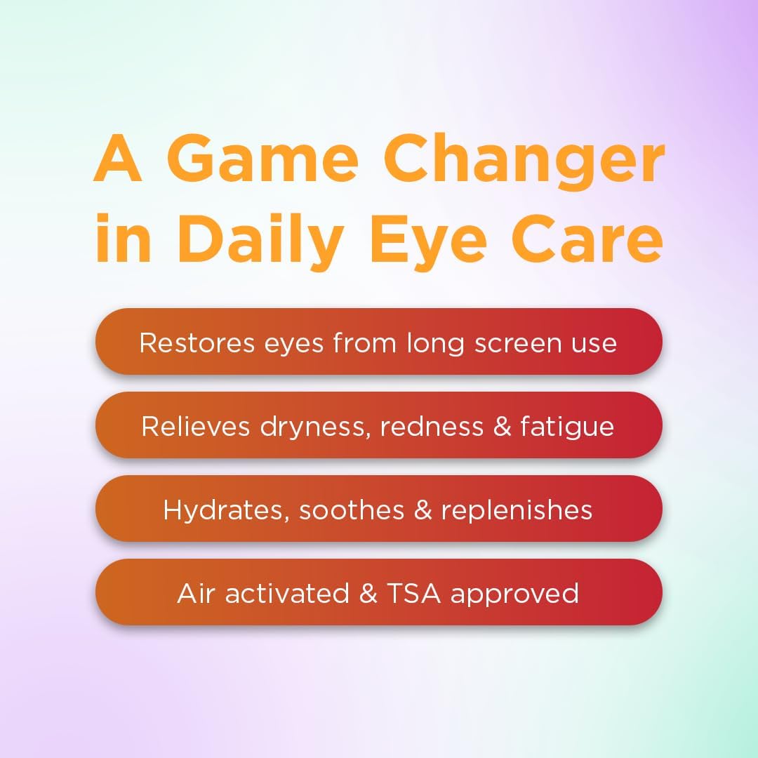 Wellness Steamtech Self Heated Eye Masks for Dry Eyes - 30 Eye Warm Compress for Fatigue and Dryness - Steam Eye Mask for Dry Eyes, Dry Eye Relief Product, 30 Disposable Eye Mask Heated.