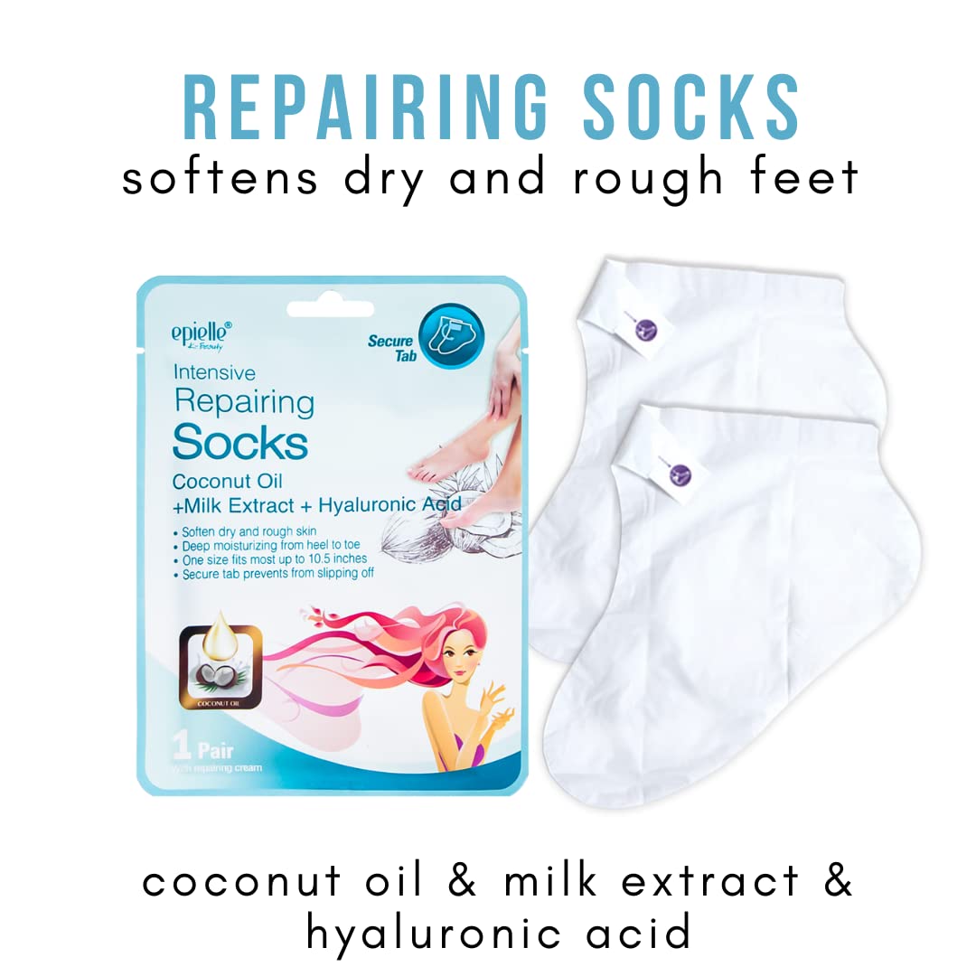 Epielle Skincare Beauty Kit | Korean Beauty | 6 Items Included | Gift set for women Spa Gift for women | (Mani-Pedi Care Kit) STOCKING STUFFERS!!