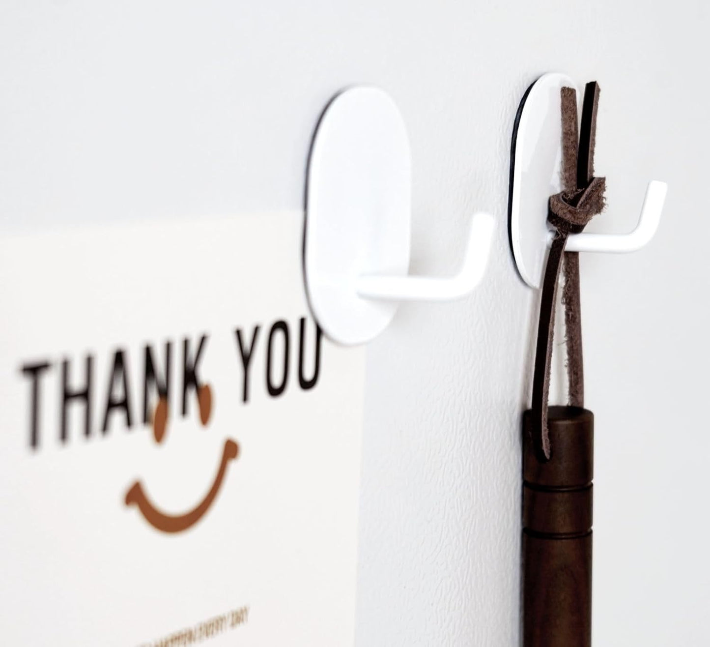 Magnetic Hooks,Strong Hooks for Kitchen, Refrigerator, Wardrobe and Outdoor Grill, Cabin, Hanging Clothes, Keys, Kitchenware(White&Black, 2psc)