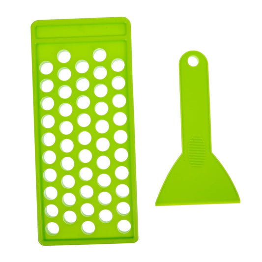 50 Lipstick Filling Mold Lip Balm Filling Spatula Lip Gloss Tray Labels for Tubes Lip Tubes Stand Tray Lip Balm Container Tray Lip Treatment Kit Diy Kit Supplies Manual Plastic