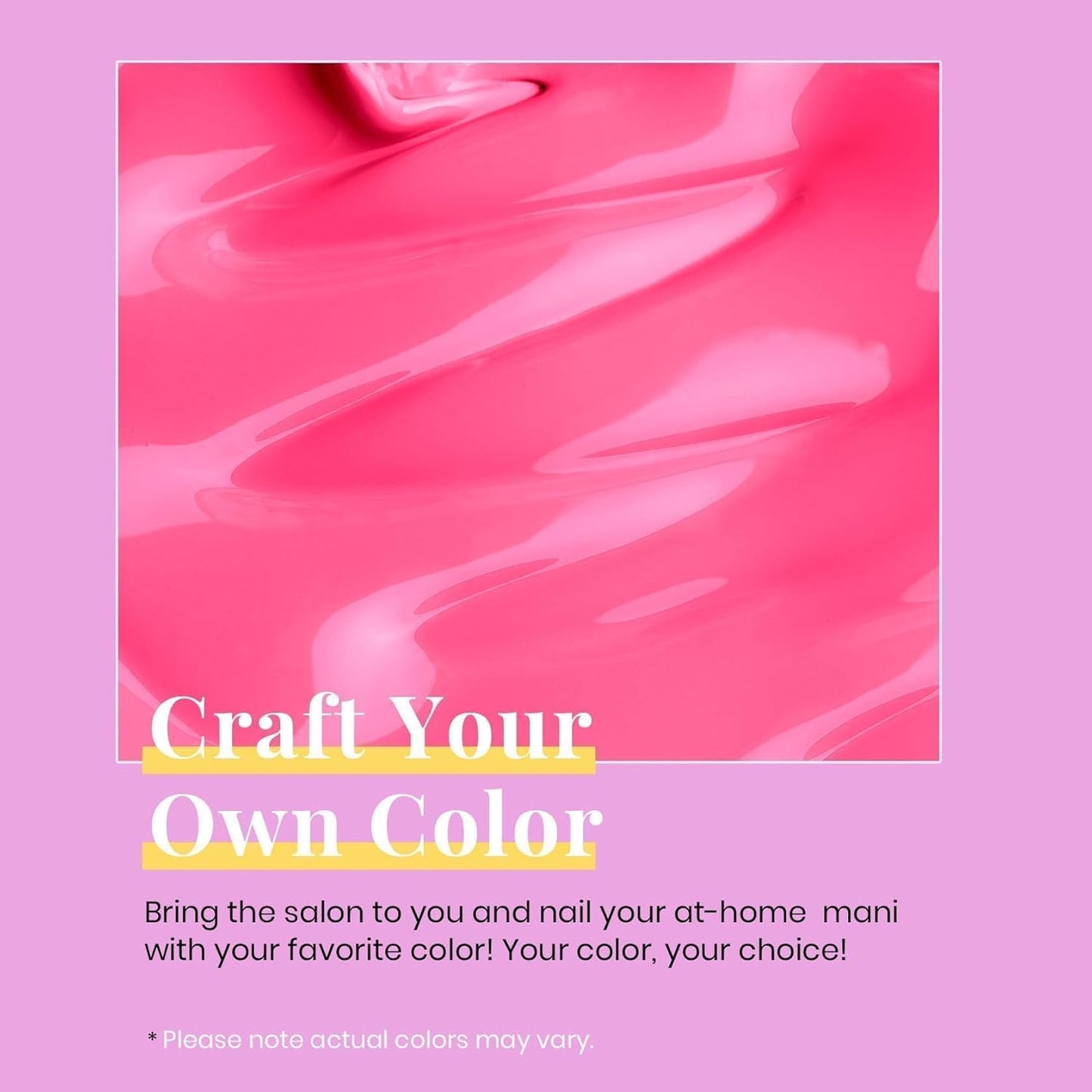 Beetles Hot Pink Gel Nail Polish 1Pcs 15ml Neon Pink Gel Nail Polish Bright Color Soak Off Uv LED Nail Lamp for Women DIY Manicure Gifts for Mom